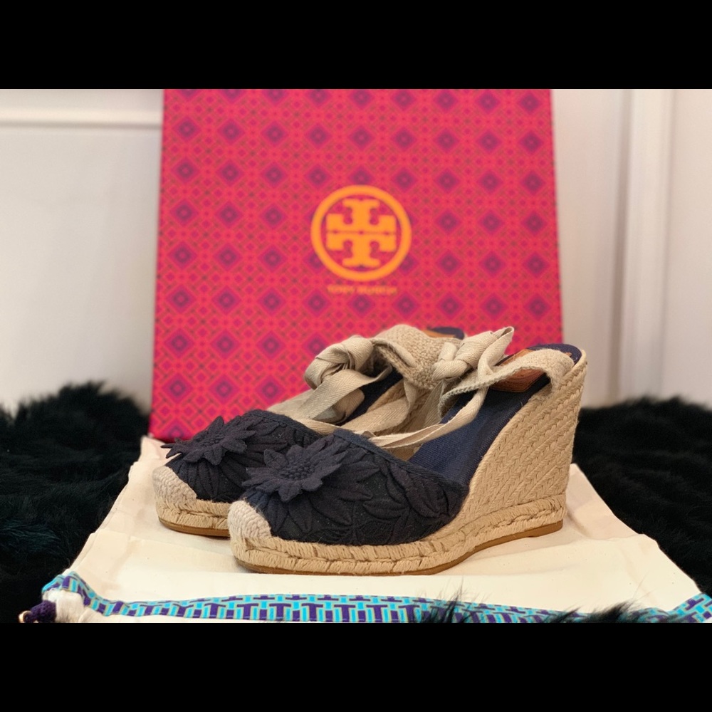 Tory Burch Espadrille Wedges